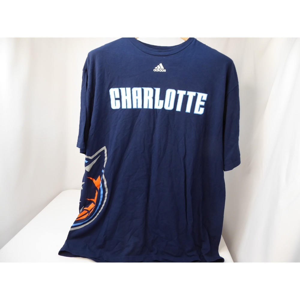 Adidas Charlotte Bobcats 100% Cotton The Go-to Tee 2 XL